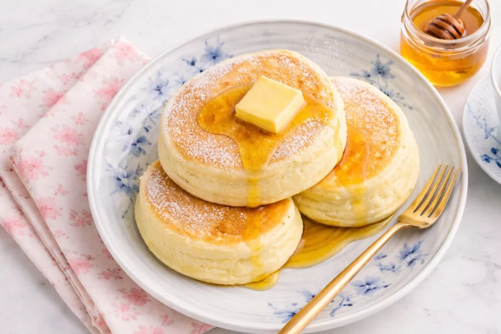 Japanese Souffle Pancake Recipe パンケーキ
