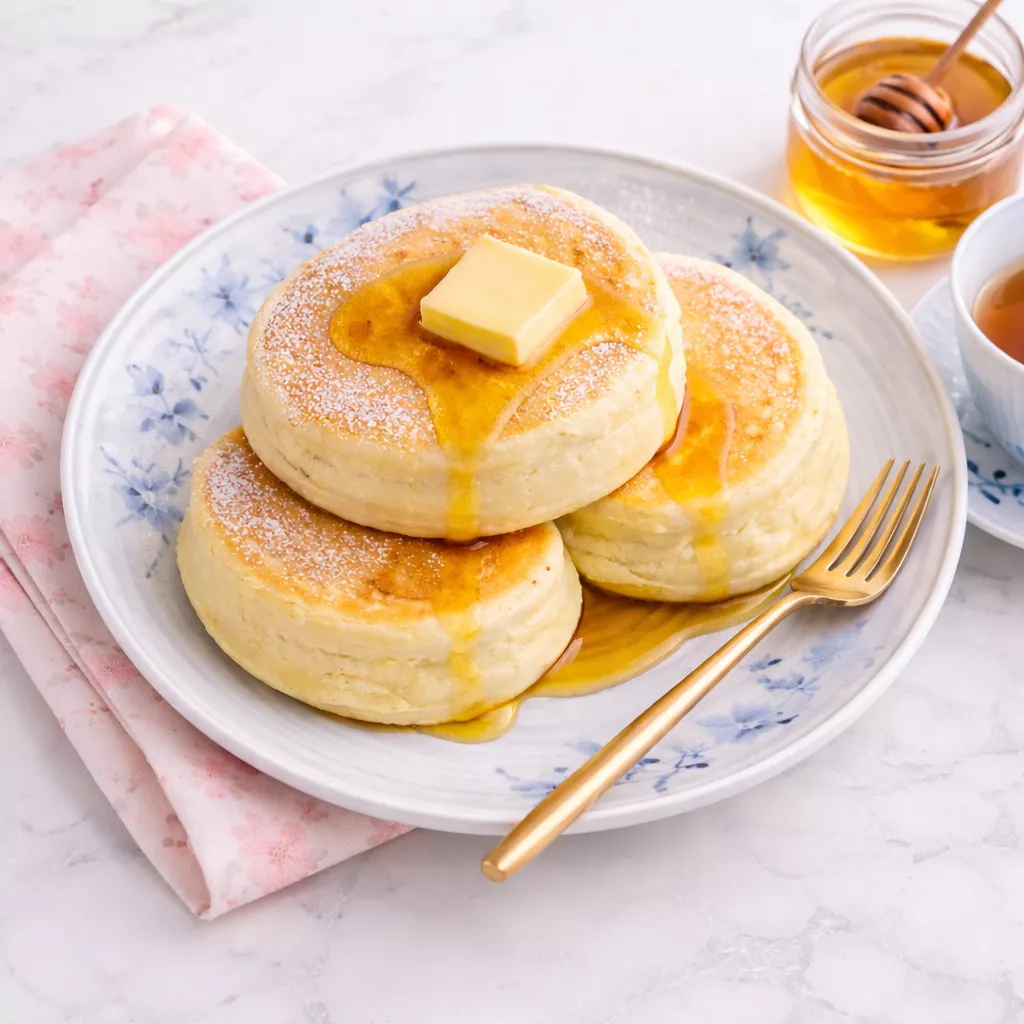 Japanese Souffle Pancake Recipe パンケーキ (6) Japanese Souffle Pancake Recipe パンケーキ