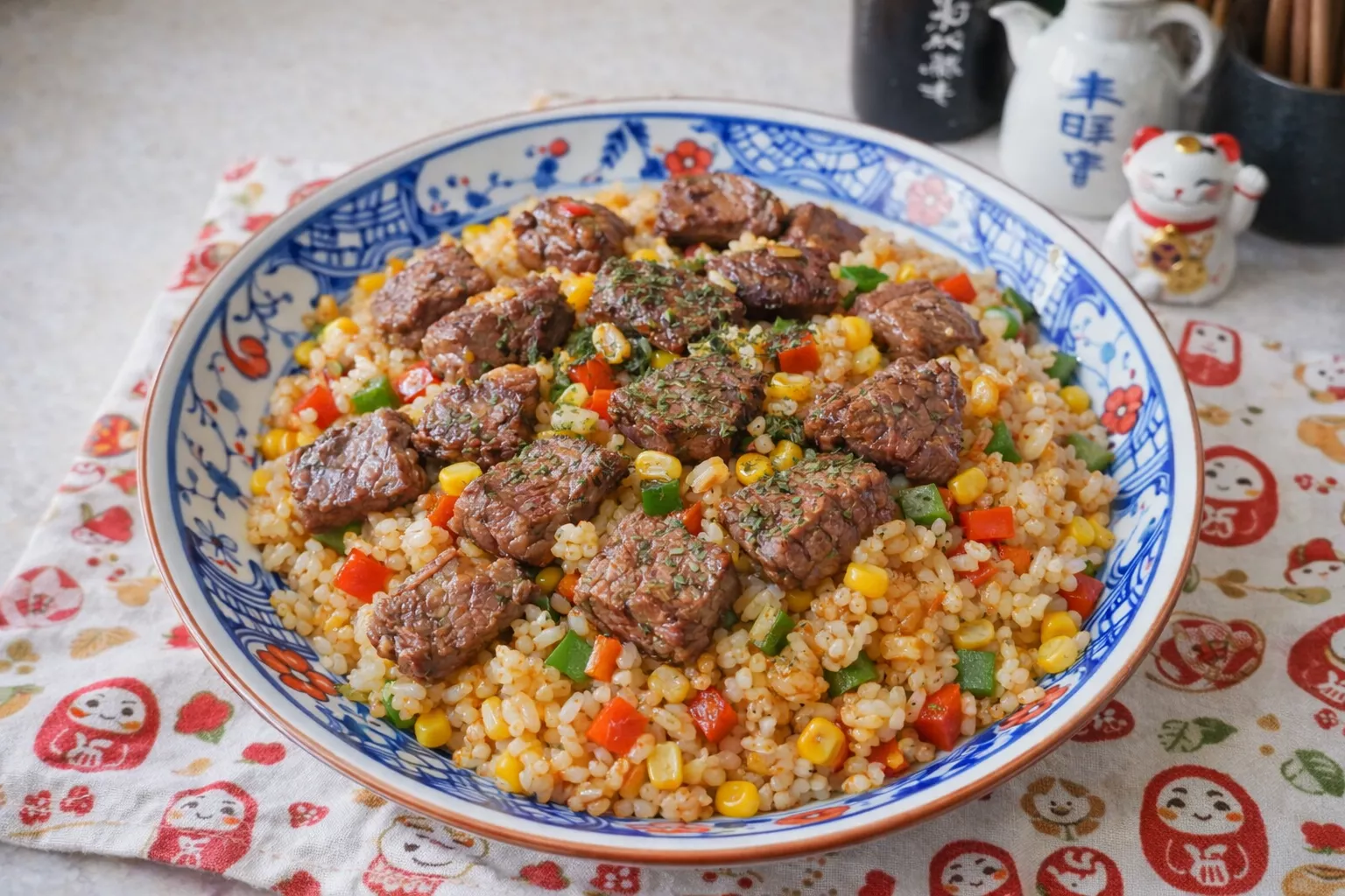 Steak Garlic Rice ステーキガーリックライス Steak Garlic Rice ステーキガーリックライス