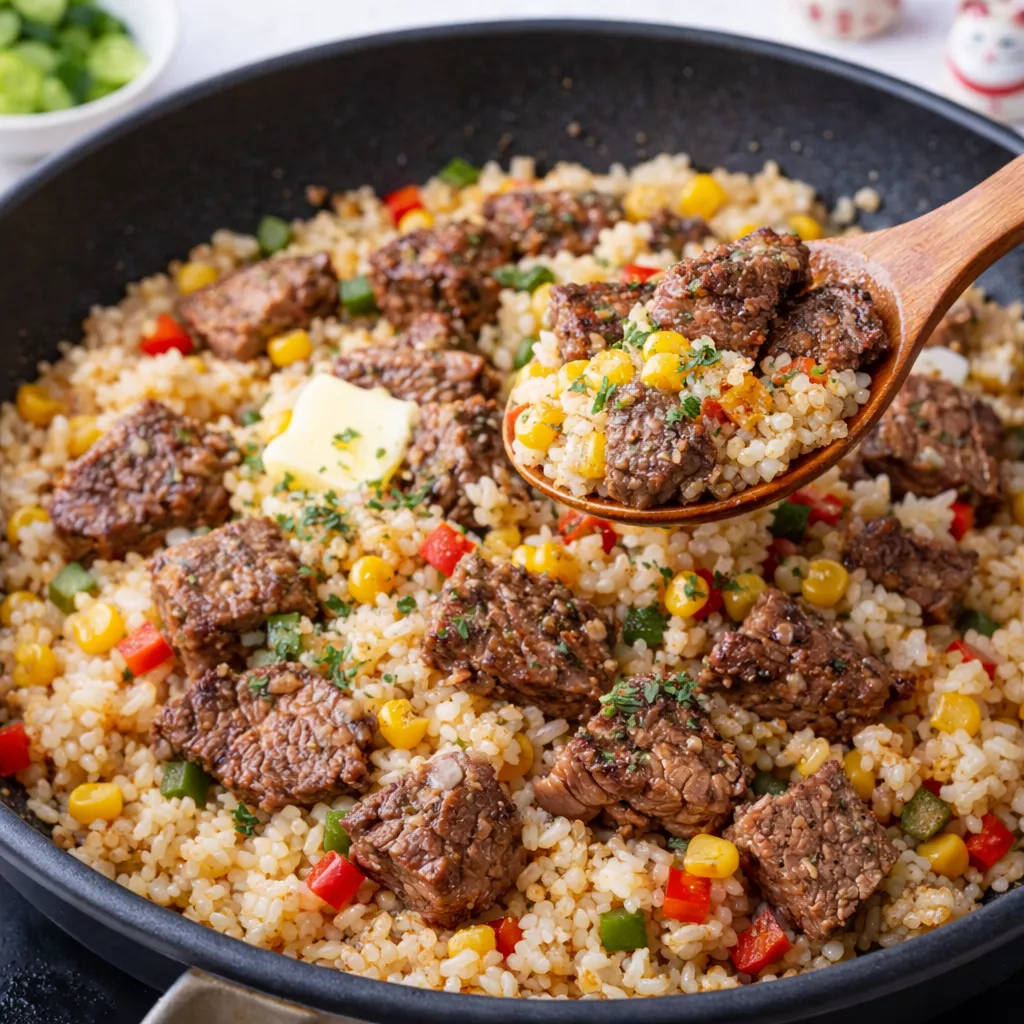 Steak Garlic Rice ステーキガーリックライス Steak Garlic Rice ステーキガーリックライス