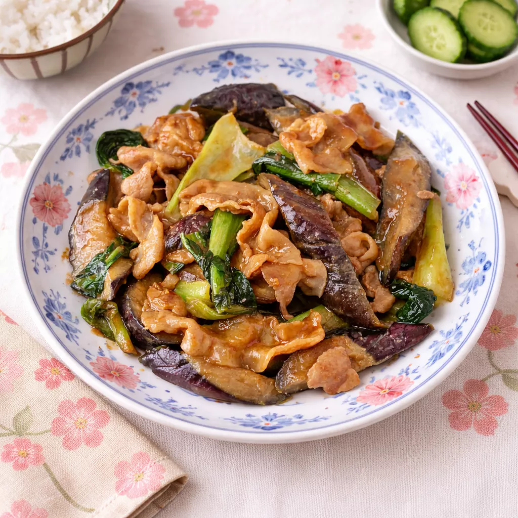 Stir-Fried Miso Eggplant Stir-Fried Miso Eggplant