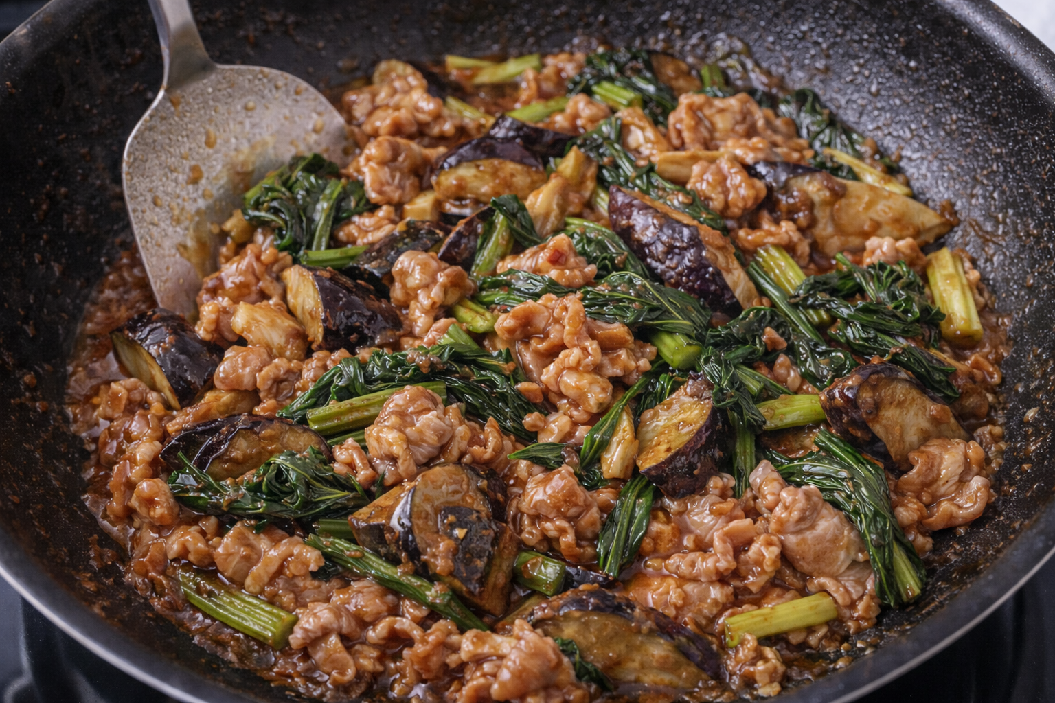 stir-fried Miso Eggplant stir-fried Miso Eggplant