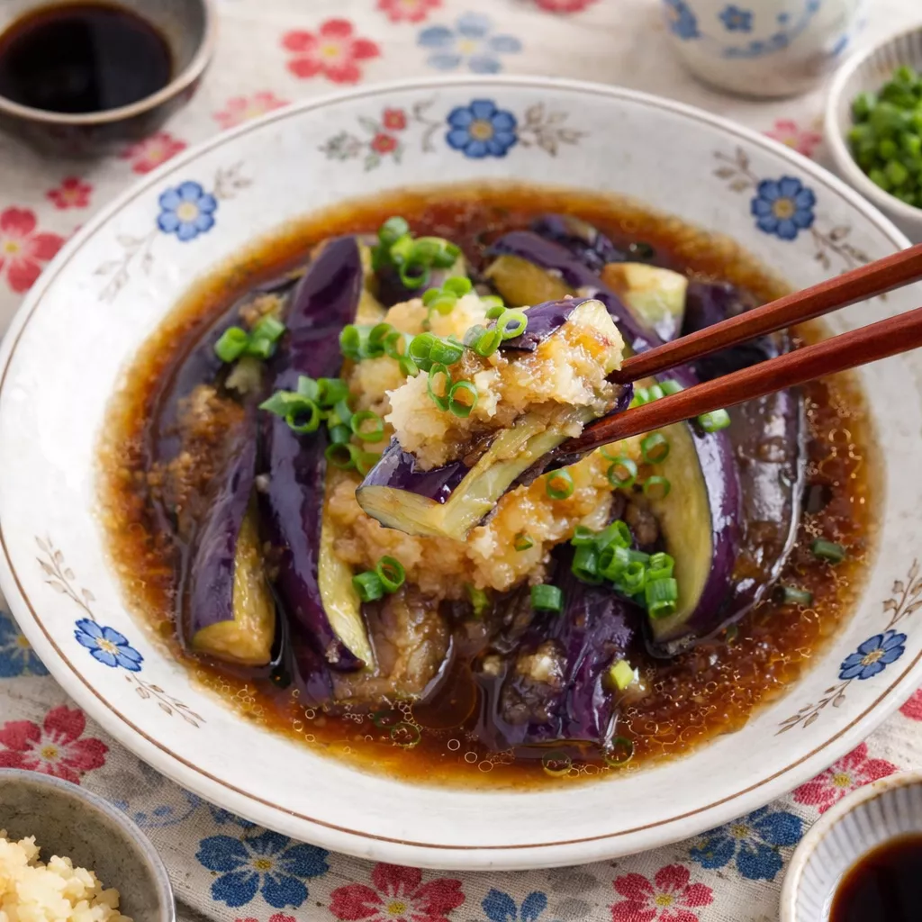 Stir-Fried Miso Eggplant ナスの味噌炒め Stir-Fried Miso Eggplant ナスの味噌炒め