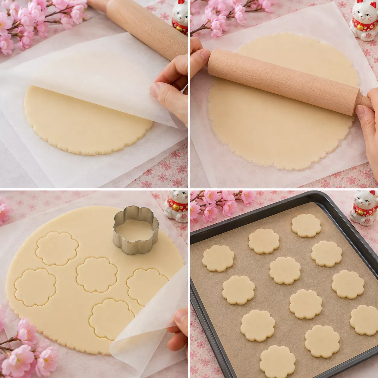 Cherry Blossom Cookies 桜クッキー Cherry Blossom Cookies 桜クッキー