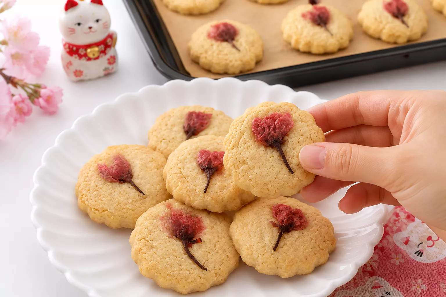 Cherry Blossom Cookies 桜クッキー Cherry Blossom Cookies 桜クッキー