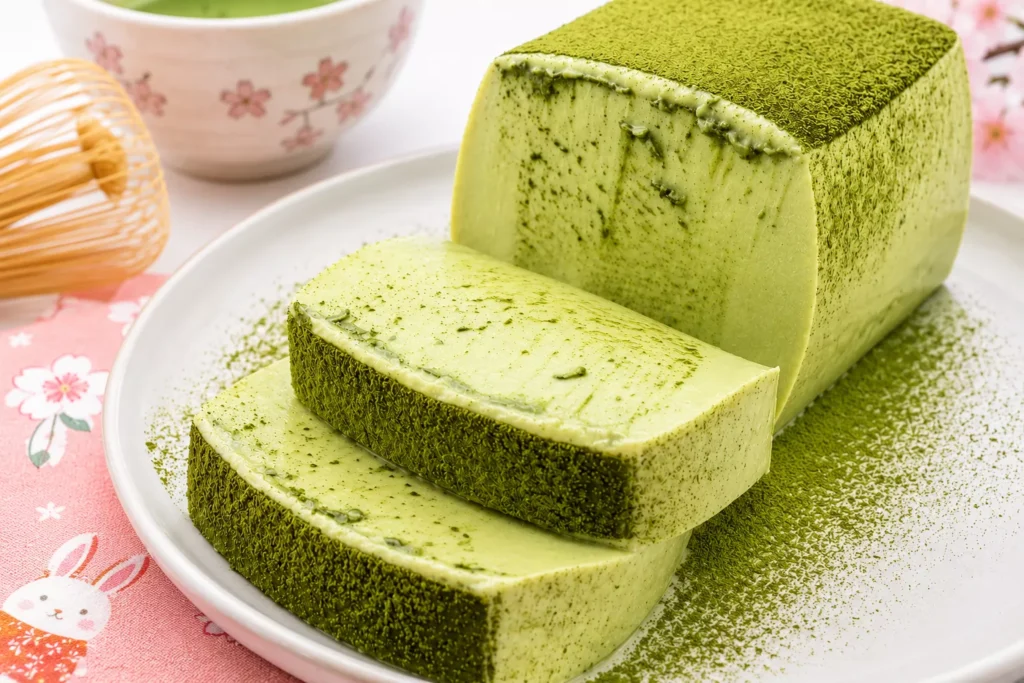 Matcha Pudding 抹茶プリン