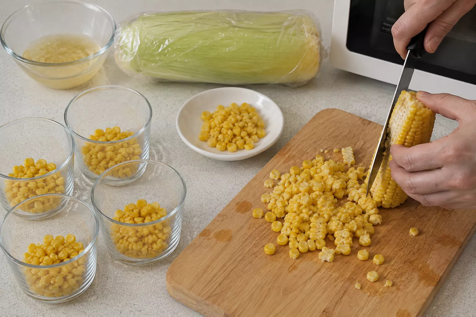 Cold Corn and Salted Rice Malt Flan Cold Corn and Salted Rice Malt Flan