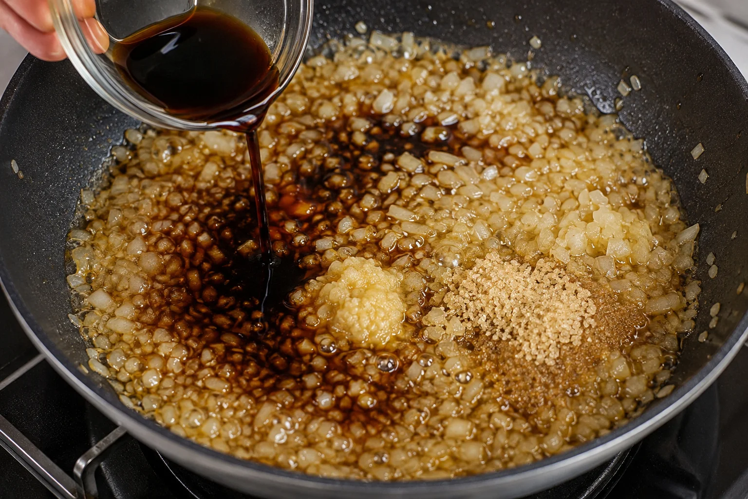 Garlic Soy Sauce Onion Sauce Chicken (5) Garlic Soy Sauce Onion Sauce Chicken