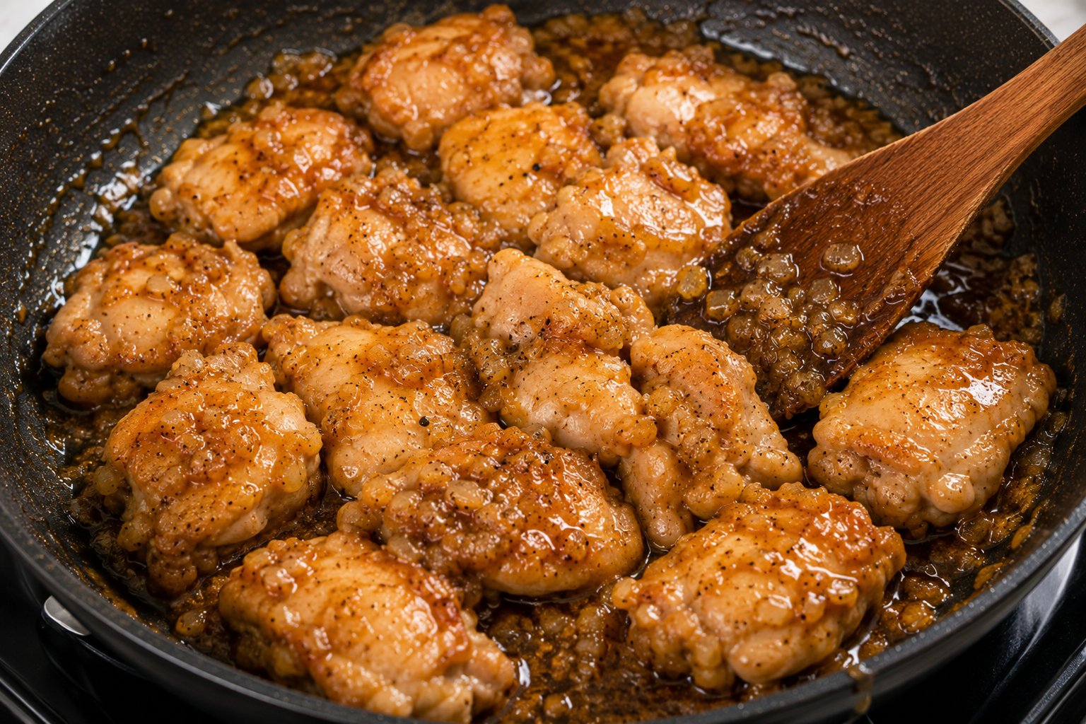 Garlic Soy Sauce Onion Sauce Chicken (6) Garlic Soy Sauce Onion Sauce Chicken