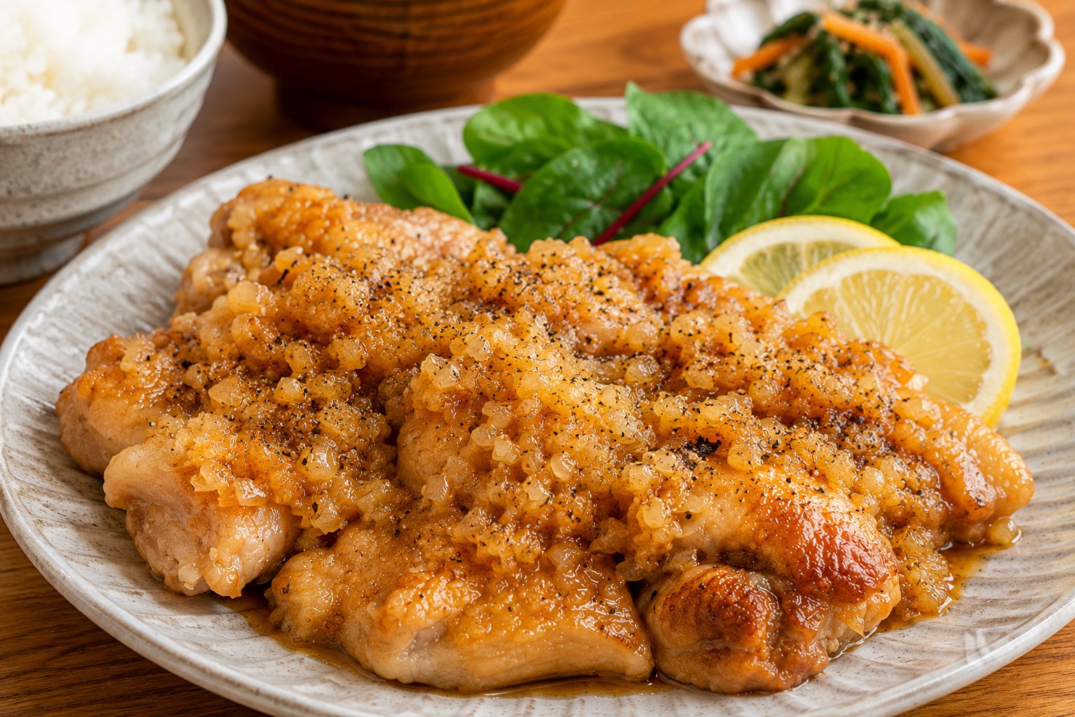 Garlic Soy Sauce Onion Sauce Chicken (7) Garlic Soy Sauce Onion Sauce Chicken