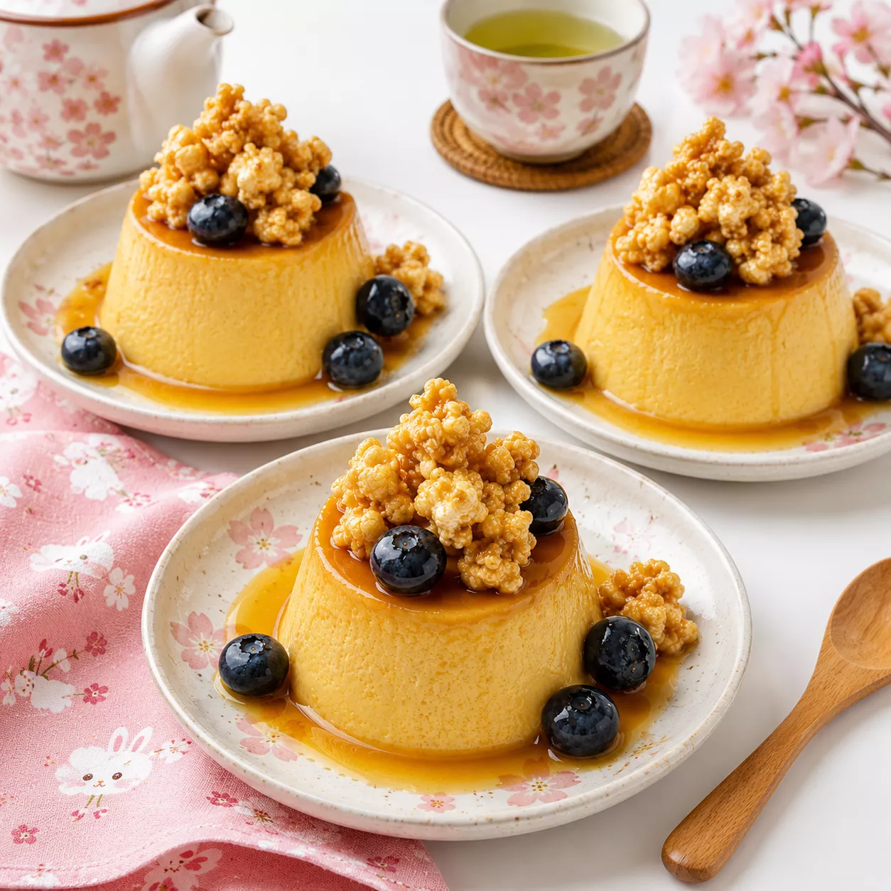 How to make Cold Corn and Salted Rice Malt Flan (3) How to make Cold Corn and Salted Rice Malt Flan