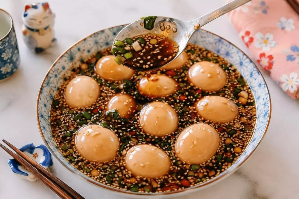 Japanese Marinated Eggs - Mayak Gyeran