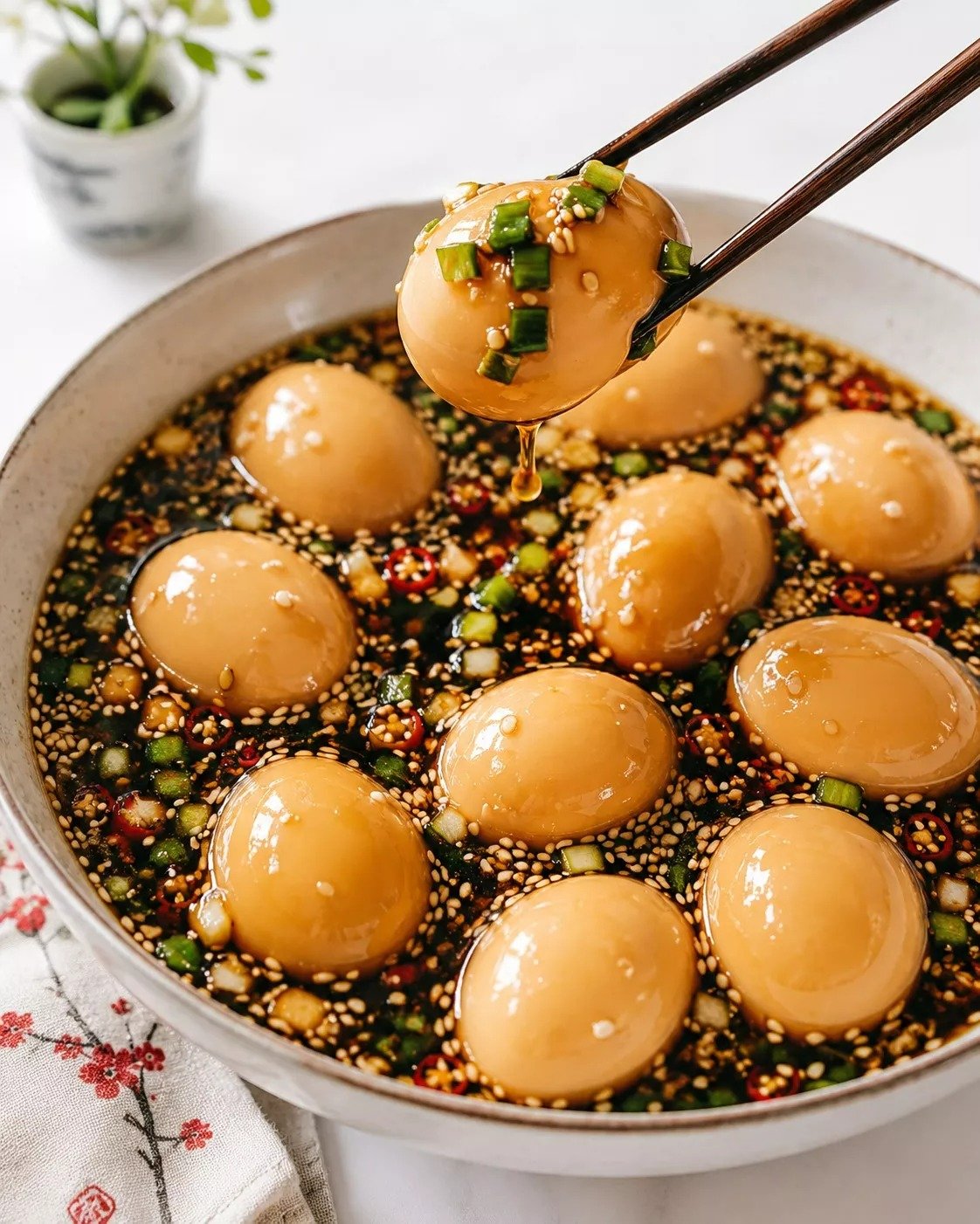 Japanese Marinated Eggs - Mayak Gyeran (3) Japanese Marinated Eggs - Mayak Gyeran