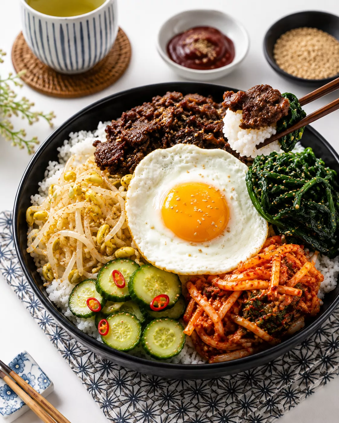 Spicy Bibimbap (2) Spicy Bibimbap