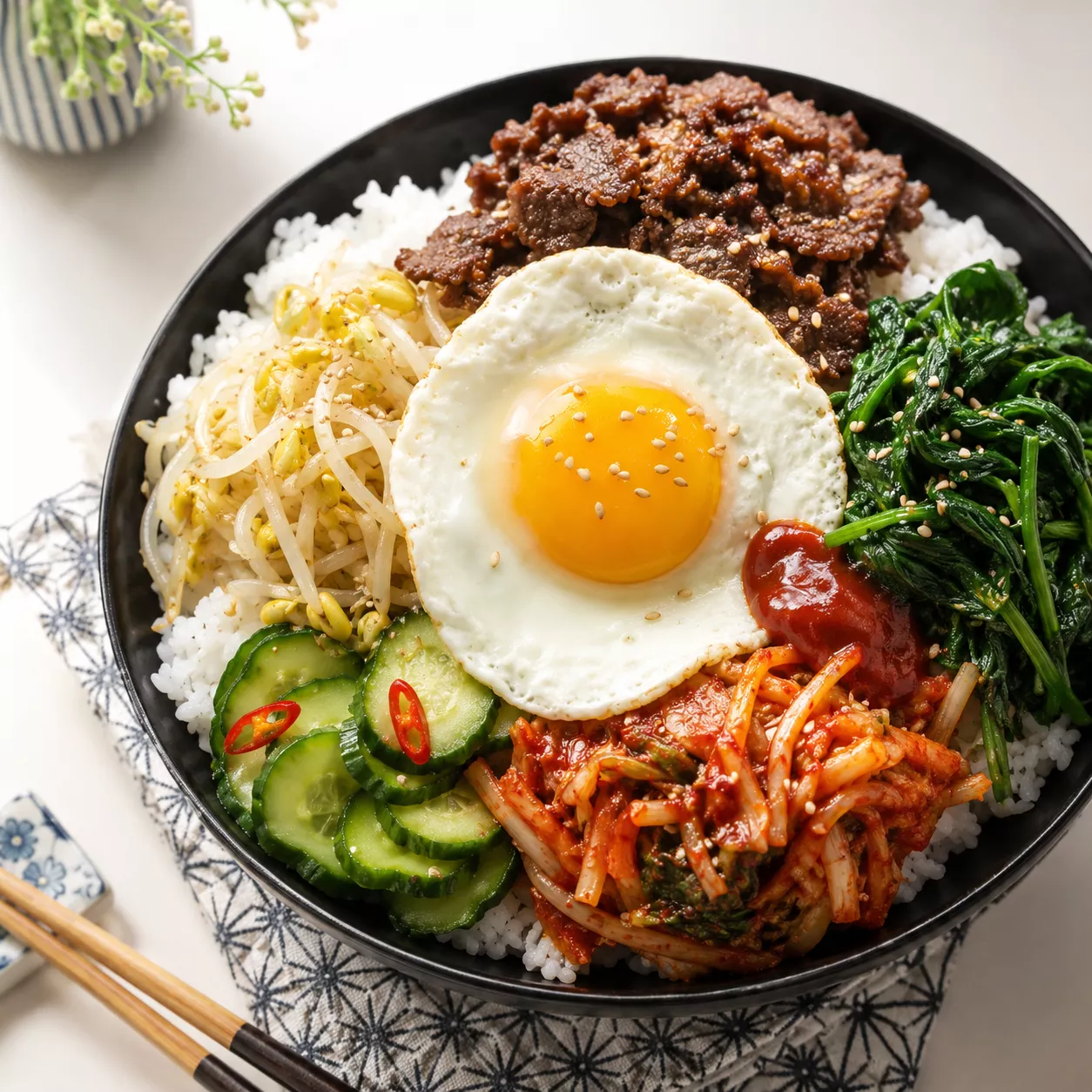 Spicy Bibimbap Spicy Bibimbap