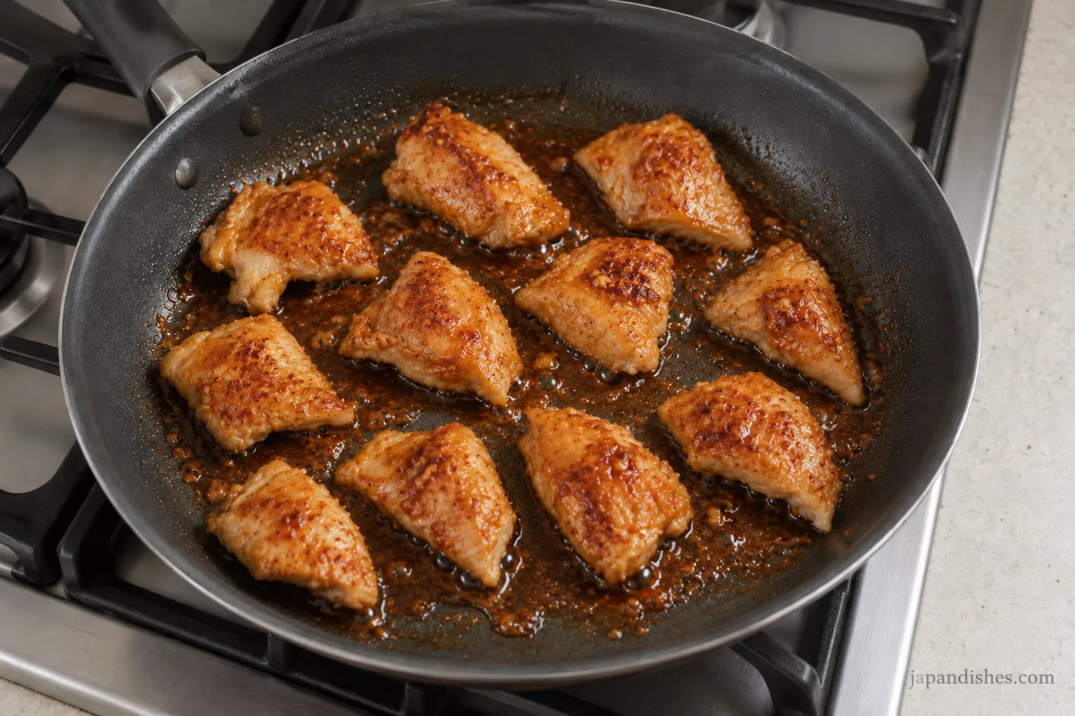 Add the Spicy Sauce and Finish delicious and spicy chicken