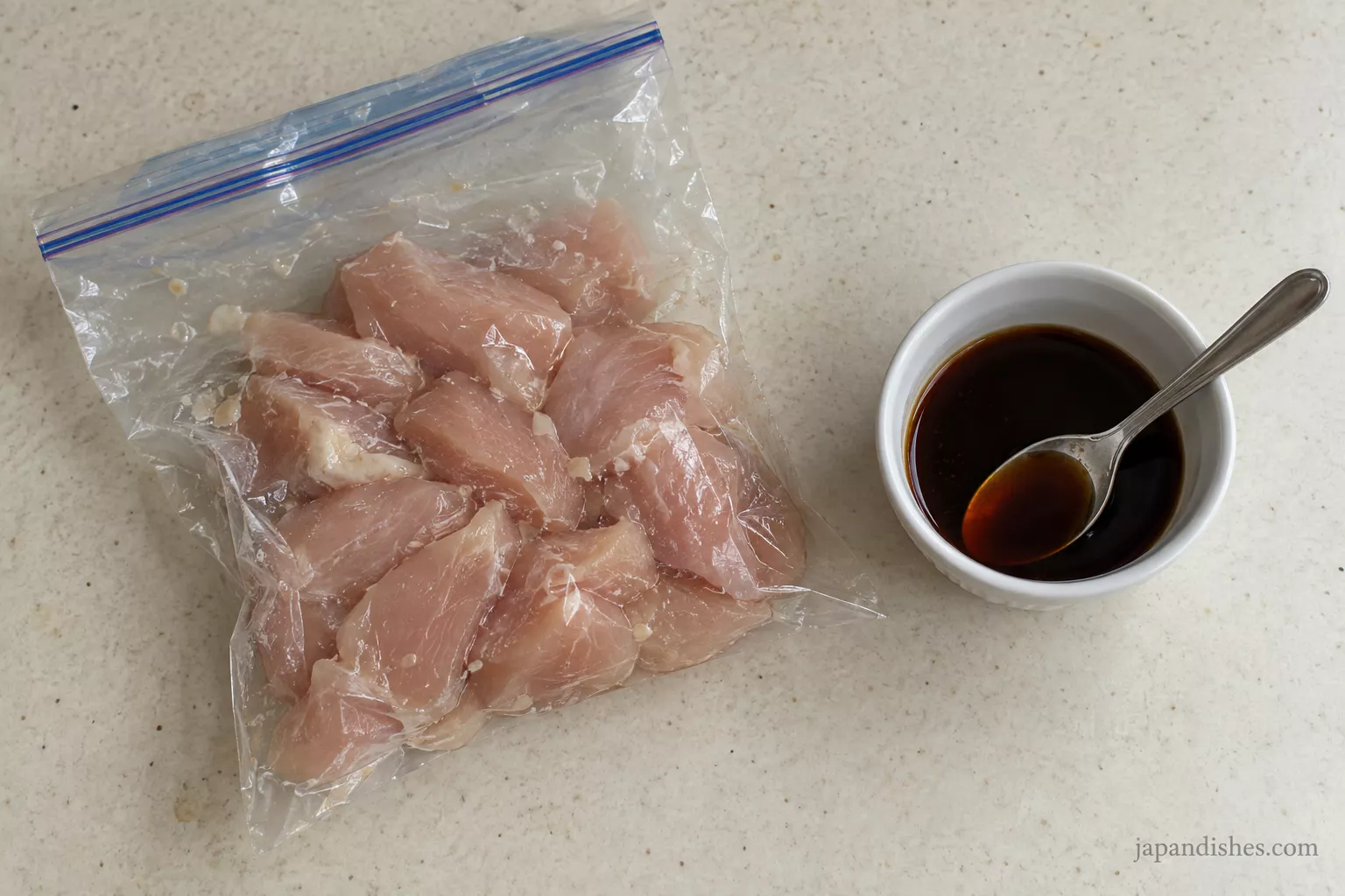 Cut and Marinate the Chicken